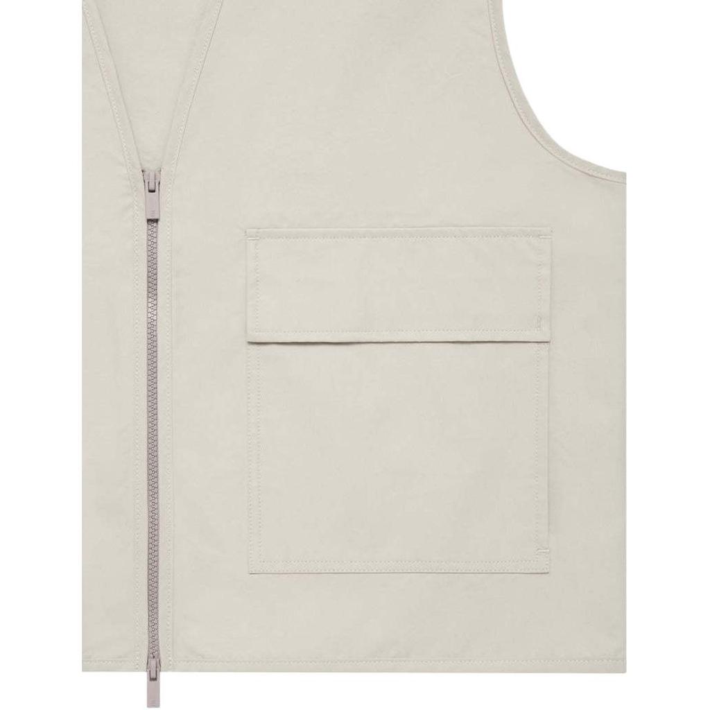 Fear of God Essentials Рабочий жилет мужской верхняя одежда Пшеничный FOG-SS22-122