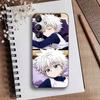 Чехол для телефона S-Killua Zoldyck H-Hunter X Hunter для Samsung Galaxy A73, A72, A71, A70, A52, A51 и других. Мягкий черный чехол