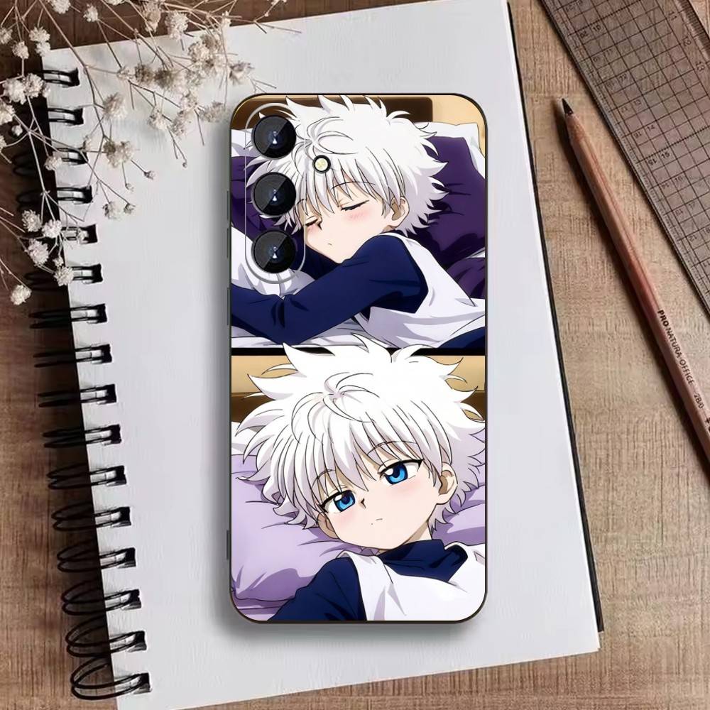 Чехол для телефона S-Killua Zoldyck H-Hunter X Hunter для Samsung Galaxy A73, A72, A71, A70, A52, A51 и других. Мягкий черный чехол
