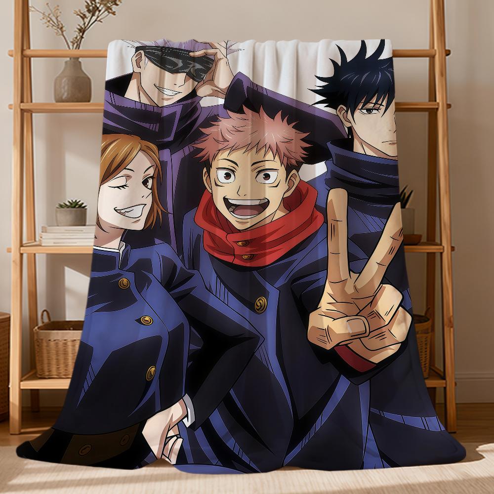 Теплое мягкое плюшевое одеяло s-Satoru аниме Юта диван гостиная Итадори Оккоцу Годжо дом Кайсен Юдзи кровать j-Дзю-дзюцу подарок питомец hogar