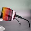 POC Devour Photochromic Bike Glasses Road Cycling Goggles Windproof UV400, MTB Anti-Fog Eyewear w/Nose Pad