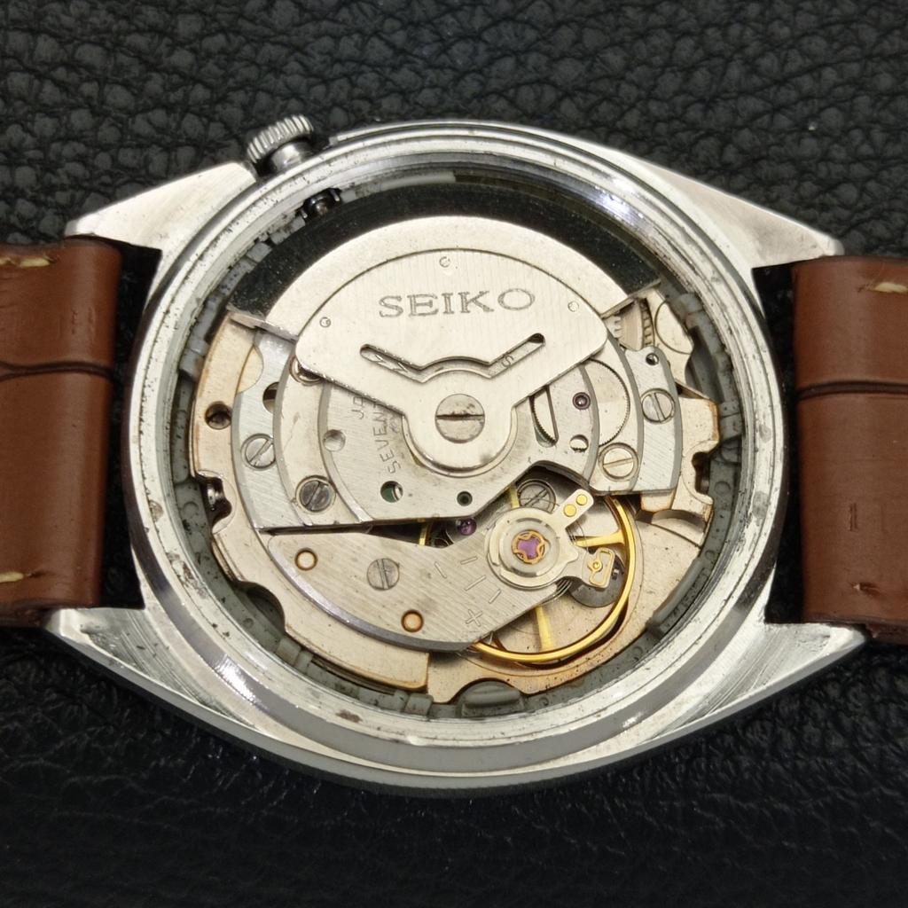 ВИНТАЖНЫЕ МУЖСКИЕ ЧАСЫ SEIKO 5 AUTOMATIC 6309A ЯПОНИЯ С ЦИФЕРБЛАТОМ БОРДОВОГО ЦВЕТА a701553-5 R206b-a701553