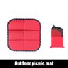 Портативный легкий мини-водонепроницаемый складной коврик с сумкой для хранения, износостойкий нескользящий утолщенный уличный коврик для пикника