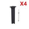 4 Set Ignition Coil Boots Spark Plug Caps Replacement For Saab 9-3 2.0L Turbo
