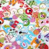 50pcs Random Mixed Wooden Button Christmas Pattern Scrapbook Decorative Buttons Garment Bottons For Craft DIY Accessories