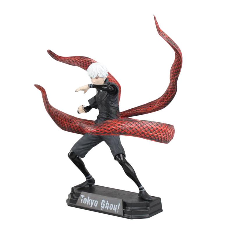 Большая версия Kaneki Ken Garage Kit Токийский гуль Подвижная половина Kakuja Kaneki Маска Кукла Модель с красным хвостом