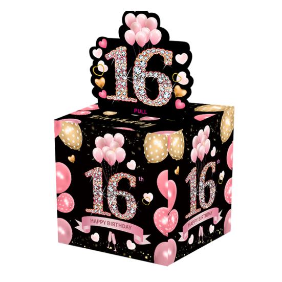 16-21 день рождения, копилка-сюрприз, подарочная коробка для денег, набор денежных ящиков, подарок на день рождения, держатель для денег для детей, мальчиков и девочек