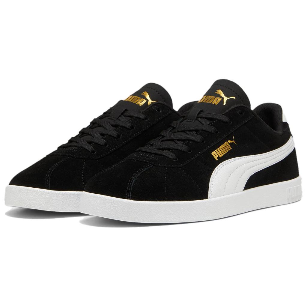 Puma Клубные Удобные Универсальные Низкие Кроссовки Унисекс Кроссовки Черные 397444-01