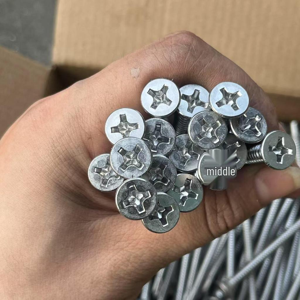 Винты саморезы из нержавеющей стали 410, очень длинные, с потайной головкой Phillips, для железа