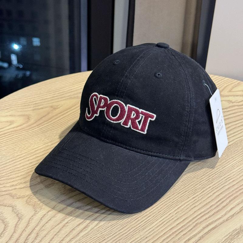Star With The Same Letter Baseball Cap, Men'S And Women'S Spring And Summer Fashion, Big Head Circumference, Small Sunshade Cap