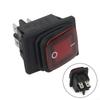 Rectangle Rocker Switch Waterproof 20A DPST IP67 Illuminated