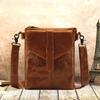 Genuine Leather Single-shoulder Bag, Commuter Crossbody Bag, Casual Men's Bag, High-end Bag, Large-capacity Crossbody Bag