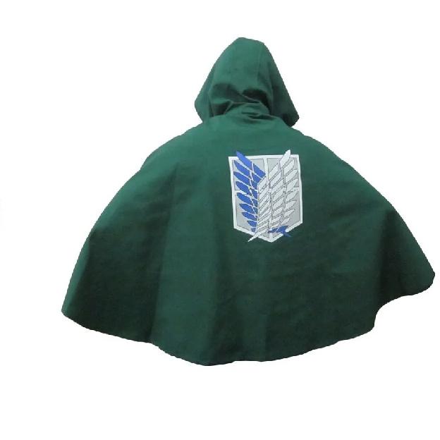 Fashion Anime no Kyojin Cloak Cape Clothes Cosplay Costume Fantasia Attack on Titan Plus Free shipping