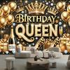 2D flag Birthday theme polyester background fabric - Add color to every birthday party