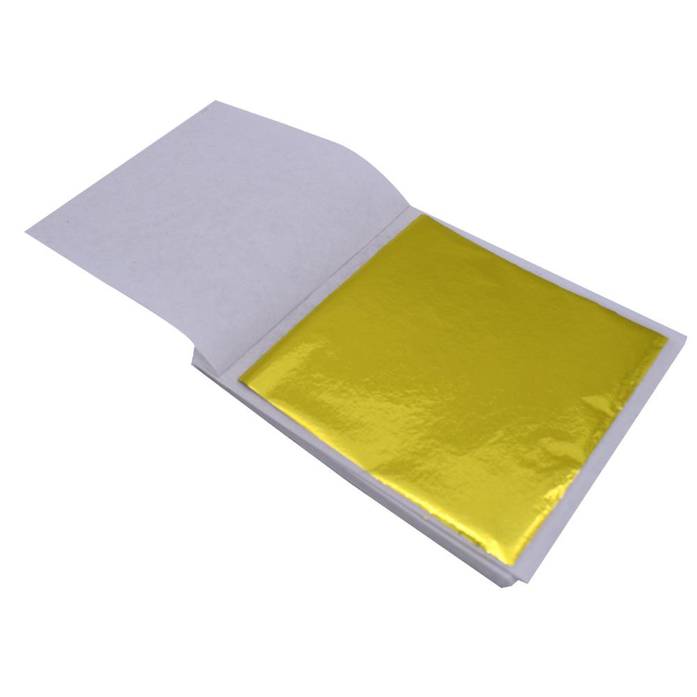 Индивидуально упакованная фольга с имитацией золотого и серебряного листа, бумага для рукоделия, эпоксидная смола, фольга для рукоделия, бумага для изготовления ювелирных изделий для ногтей