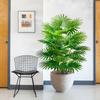 9-18 Leaves Artificial Fan Leaf Plant Fern Plant Palm Tree  Living Room Balcony Decoration
