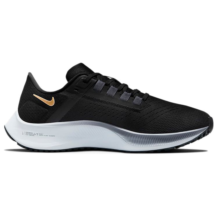 Nike Кроссовки женские Air Zoom Pegasus 38 Black Metallic Gold Coin Thunder-Blue Ashen-Slate CW7358-004