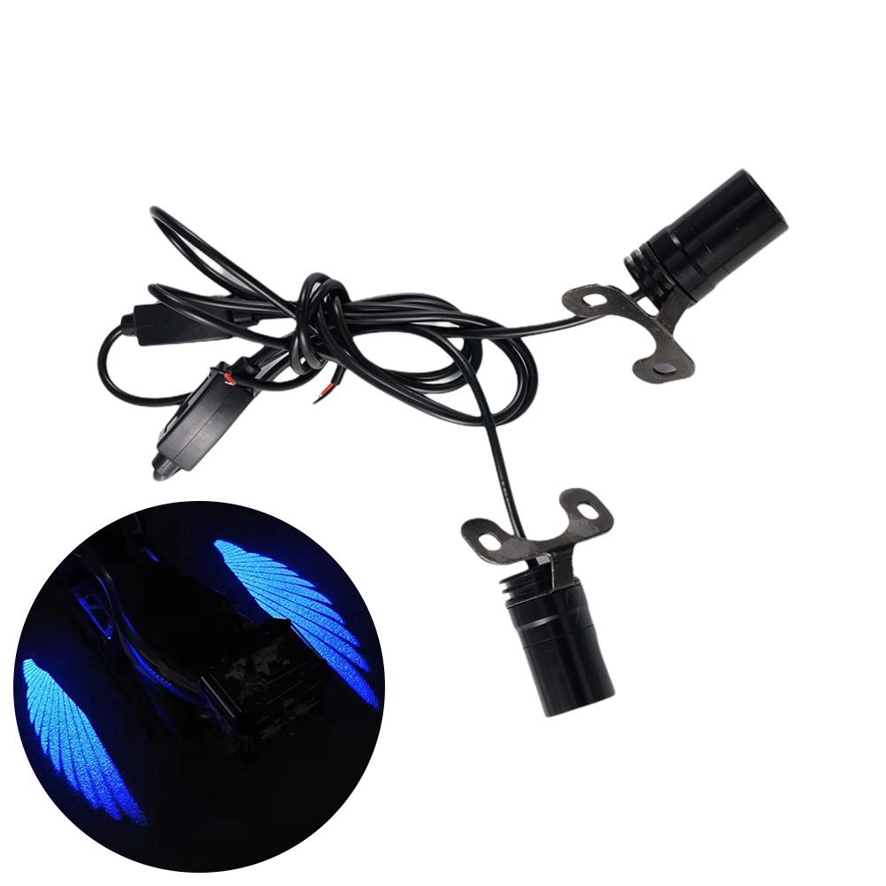 2 шт. светодиодный проектор для днища мотоцикла Ghost Motorcycle Goldwing Wings Accessories L Z7K7