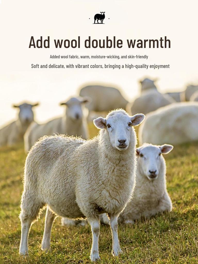 Детские теплые шерстяные кальсоны: Немецкий бархат для мальчиков, девочек и подростков