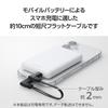 Кабель ELECOM USB C L-образный Type-C на плоский 0,1 м 60 Вт PD совместимый [только зарядка] черный MPA-CCLL01BK