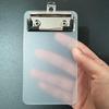 Маленький планшет 10x22см Планшет Доска для письма с крючком для подвешивания Металлический зажим Доска для письма для офиса школы