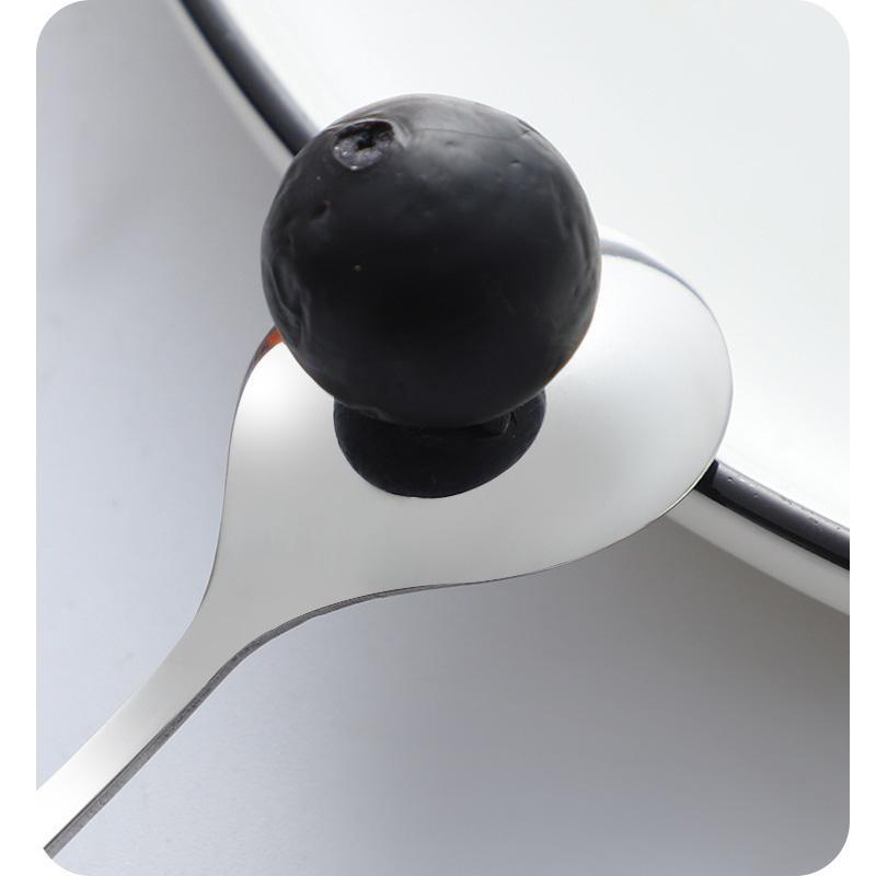 Кофейные ложки Кофейная посуда из нержавеющей стали Музыкальная нота Креативная кофейная ложка для молока Перемешивание десертной ложки для мороженого Посуда