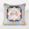 New Gold Plain Woven Jacquard Cooling Tassel Pillow Cover Christmas Cushion Cover Sofa Cushion Cover Car Cushion Cover