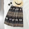 Elephant Pants Women Wide Leg Shorts Summer Thailand Thin Straight Casual Streetwear Beach Bottoms Female Clothing Fashion