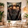 Lord Rings Customize Text Tapestry Decorative Wall Tapestry Machine Washable Ideal for Meditation Room Multi-purpose for All Occasions