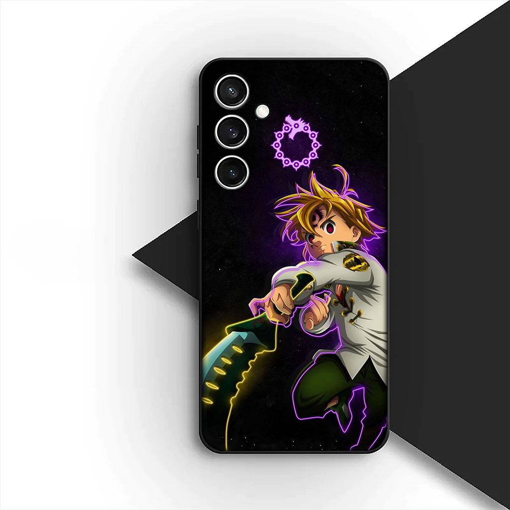 Чехол для телефона для Xiaomi Poco C75 C65 C71 C85 X7 X6 X5 M7 F7 F8 Ultra F6 Pro 5G Корпус Мягкий чехол Семь смертных грехов Мелиодас Бан