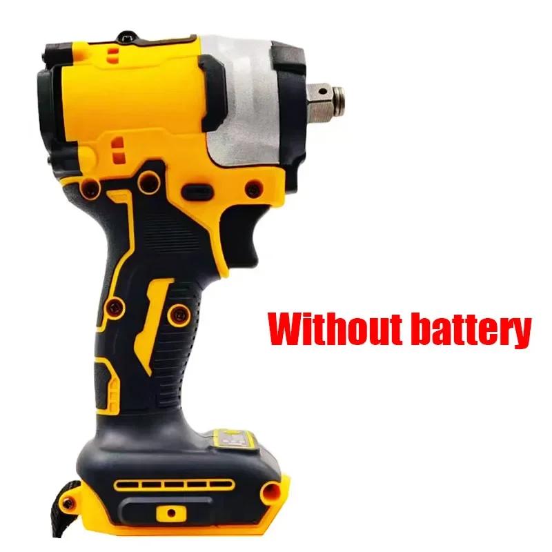 Подходит для аккумулятора Dewalt 18V 20V Бесщеточный ударный гайковерт Электрическая отвертка 500Н.м 2-в-1 Аккумуляторный шуруповерт Ремонт Электроинструменты