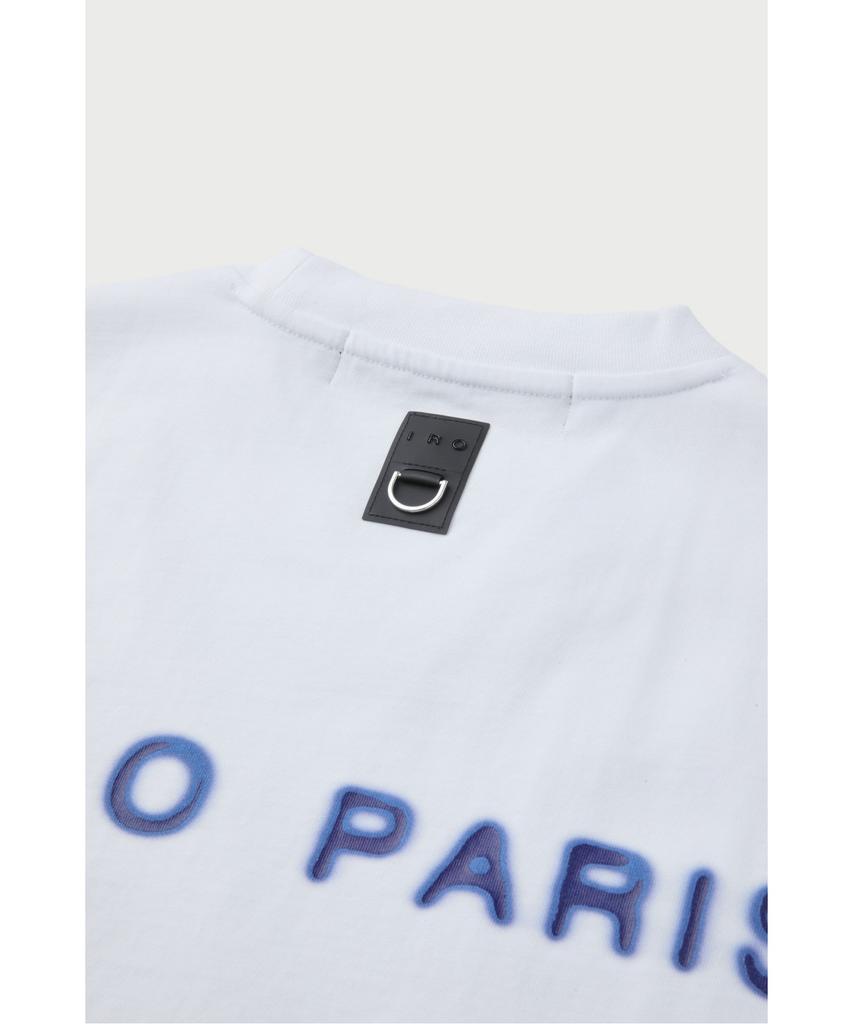 IRO Blur Fade Logo Short Sleeve T-Shirt Iqtam26703Whx