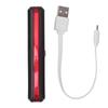 USB-зарядка Велосипедный задний фонарь Велосипедный задний хвост Безопасность Красный Предупреждающий Велосипедный фонарь