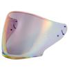 Зеркальный щиток для мотоциклетного шлема Yamashiro EXTRA Shield для Shoei Mellow EX112200 (Дополнительный щиток) CJ-2, Дым/Красный [Подходит для J-FORCE