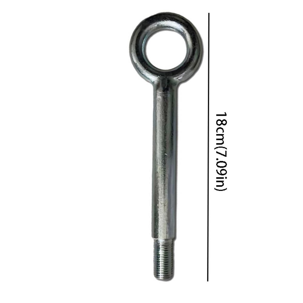 Metal Construction Trailer Hook Heavy Duty Design Heavy Duty Towing Eye Bolt Emergency Towing Accessories Vehicle Towing