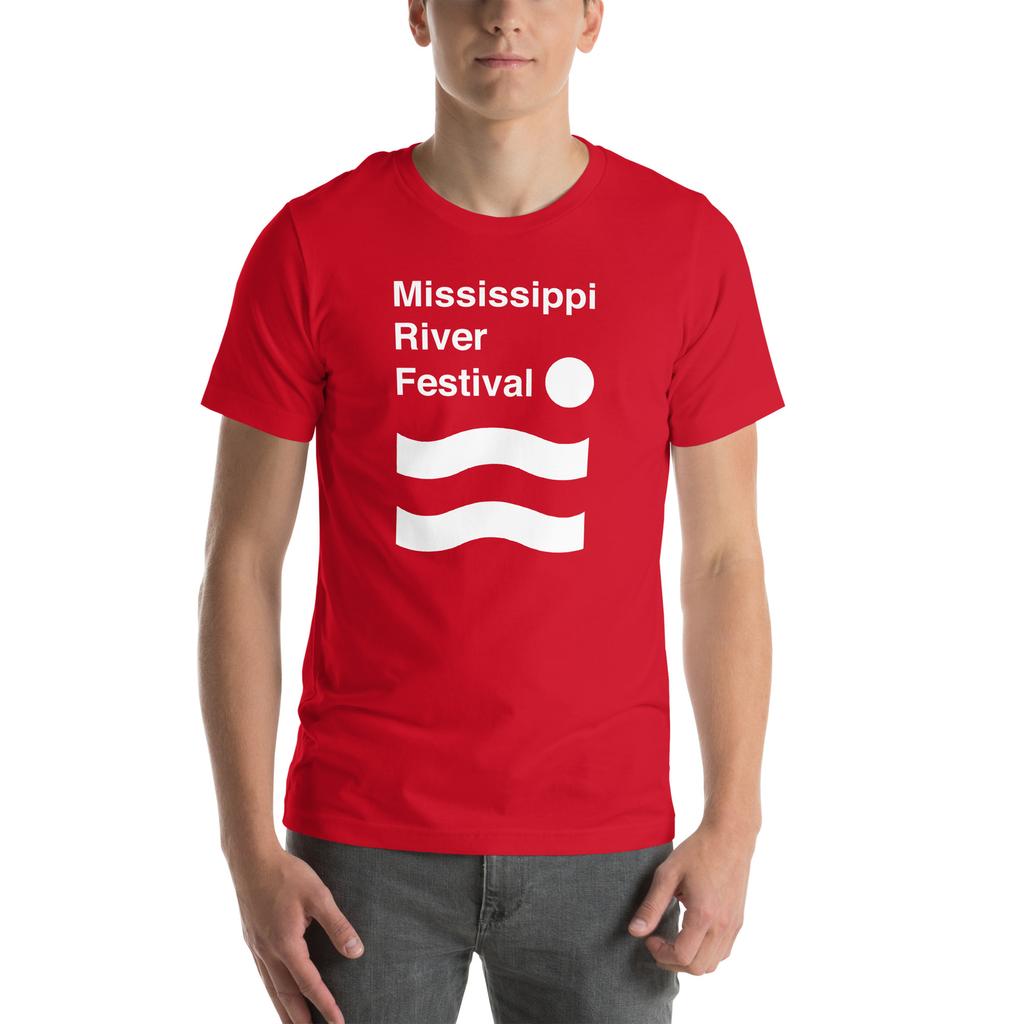 Mississippi River Festival Graphic Tee Shirt Unisex t-shirt