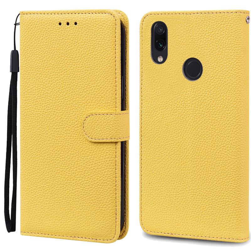 Redmi7 Case For Redmi Note 7 Case Leather Wallet Flip Case For Xiaomi Redmi Note 7 Cover Note7 Pro Protective Fundas Coque Etui