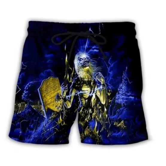 Retro Vintage Skull Skeleton Ghost Horror Gothic Boxing Muay Thai Kickboxing Shorts 3D Print Training Unisex Men Women Fitness Gym Sport Workout