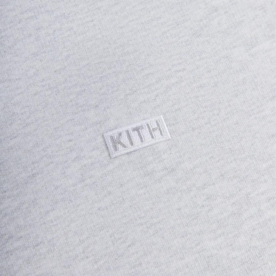 Kith Худи Williams III Светло-серый меланж Мужские Топы KHM032143-002