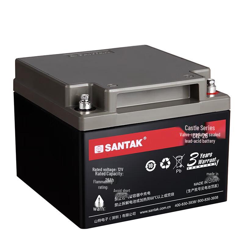 SANTAK Castle Series 12V 38Ah UPS Lead-Acid Battery