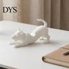 Прочный PLA Органайзер для стола Милая Собака Держатель для ручек, 3D-печатный Подставка для карандашей, Маленькие Уникальные Подарки для Любителей Растягивающийся Органайзер Домашний Офис Декор Полки Компактный