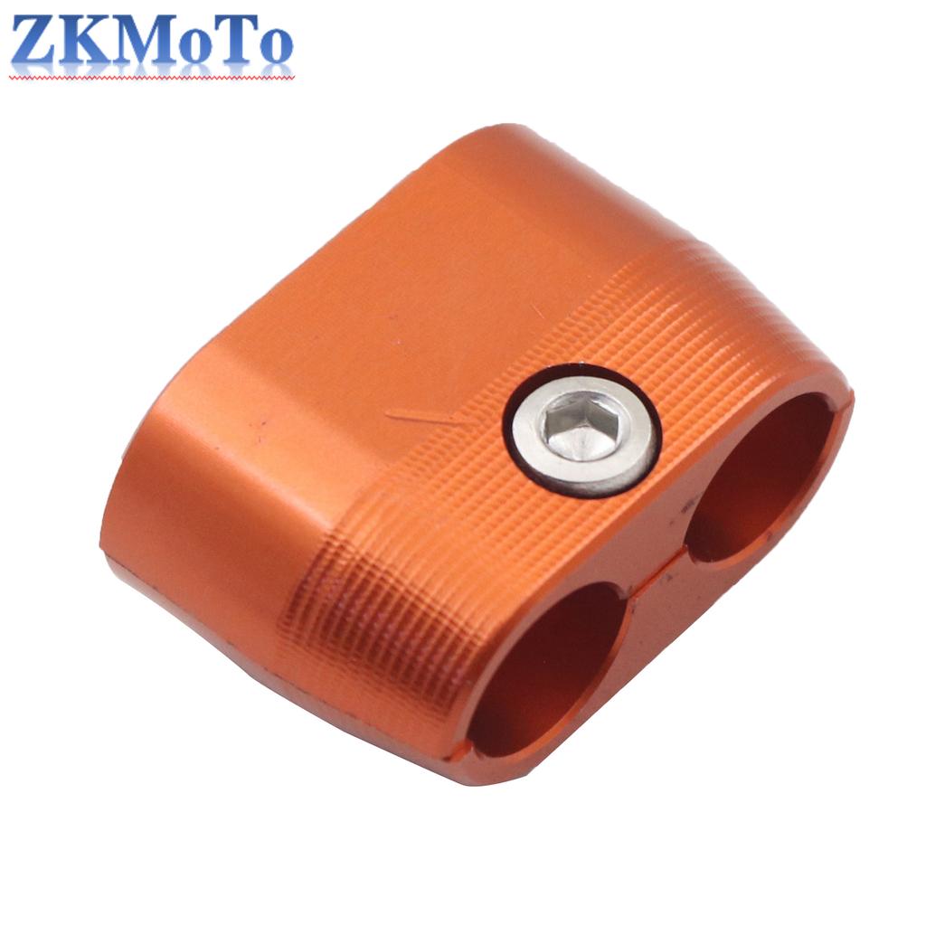 Защитный зажим для троса газа мотоцикла CNC Для KTM EXCF XCFW SXF XCF SXF 250 350 Для Husqvarna Yamaha Suzuki Универсальные детали
