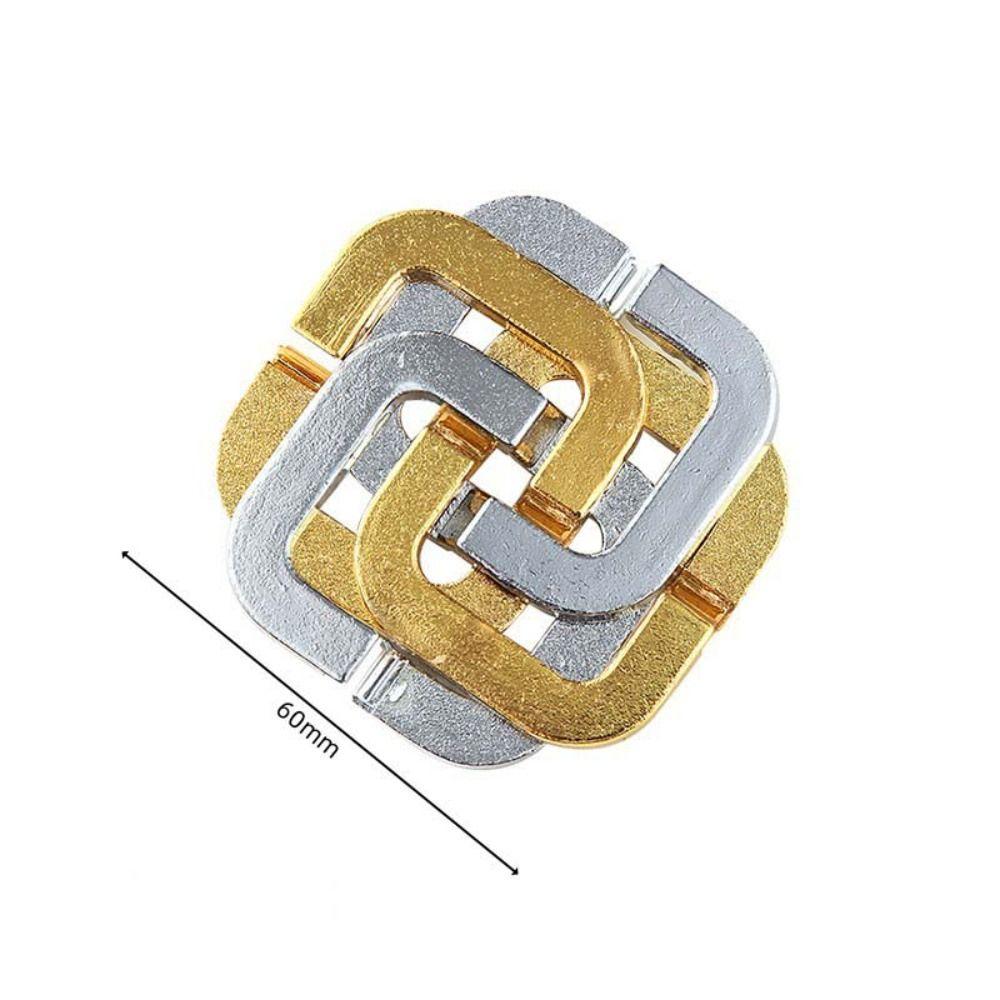 Luban Lock цинковый сплав головоломка игрушки разблокировать игрушка Luban Lock головоломка игрушка для детей
