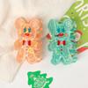 Shining Girl Christmas Hair Clips: Gingerbread Man, Christmas Tree, & Candy Cane Claw Clips.