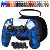 JYXETOV PS5 Controller Cover Storage Bag Free 8 Button Silicone Can Be Charged with the Original Suitable for Printing Pattern + (27 Options), Cap,