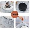 Donut Dog Bed для средних собак Мягкая кровать Домашние животные Круглые аксессуары Маленькая корзина Диван Корзины Для домашних животных Большие подушки Принадлежности для щенков Коврик для кошек