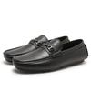 FashionGenuine Leather Male Slip-On Loafers Breathable Mens Dress Shoes Comfortable Men Casual Shoes Moccasins All-match Driving Shoes