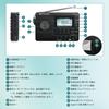 Retekess V115 Компактное коротковолновое радио AM/FM/SW DSP с функцией записи REC, ручная/автоматическая настройка ATS, таймер сна, многофункциональный портативный