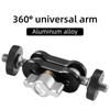 Aluminum Zinc Zinc Alloy Ball Magic Arm 1/4 Inch Screw Magic Arm Bracket Camera Magic Arm Tripod Cage Rig
