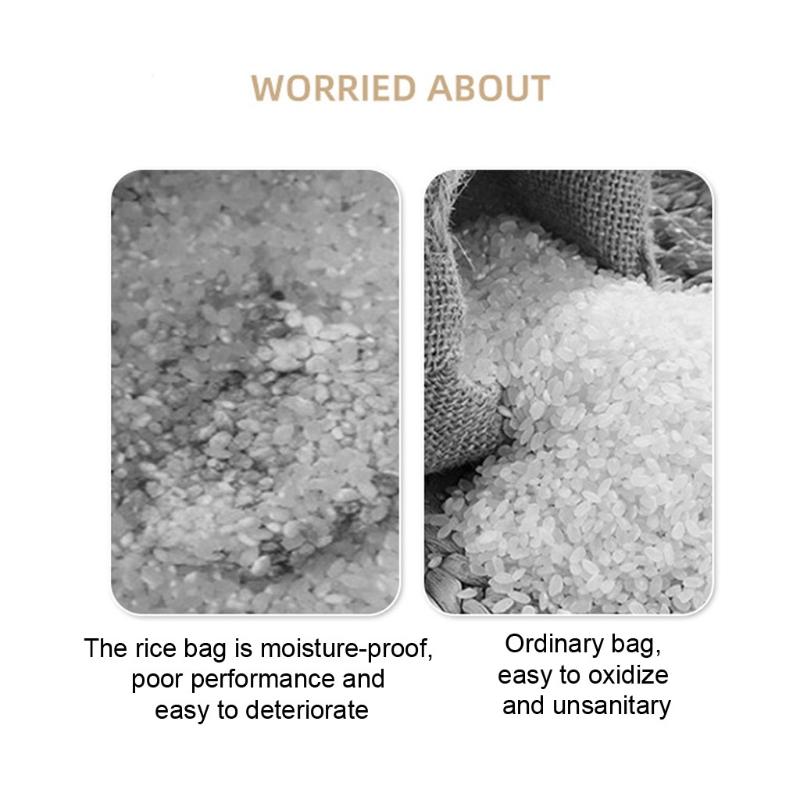 Кухонный контейнер для хранения муки и хлопьев с хорошей герметизацией для риса и бобов